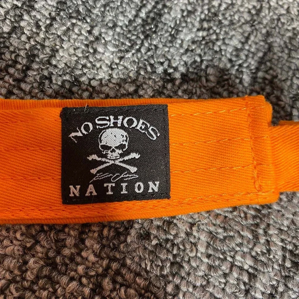 Kenny Chesney Sun Goes Down Tour‎ Mens OSFA Orange No Shoes Nation Visor Hat